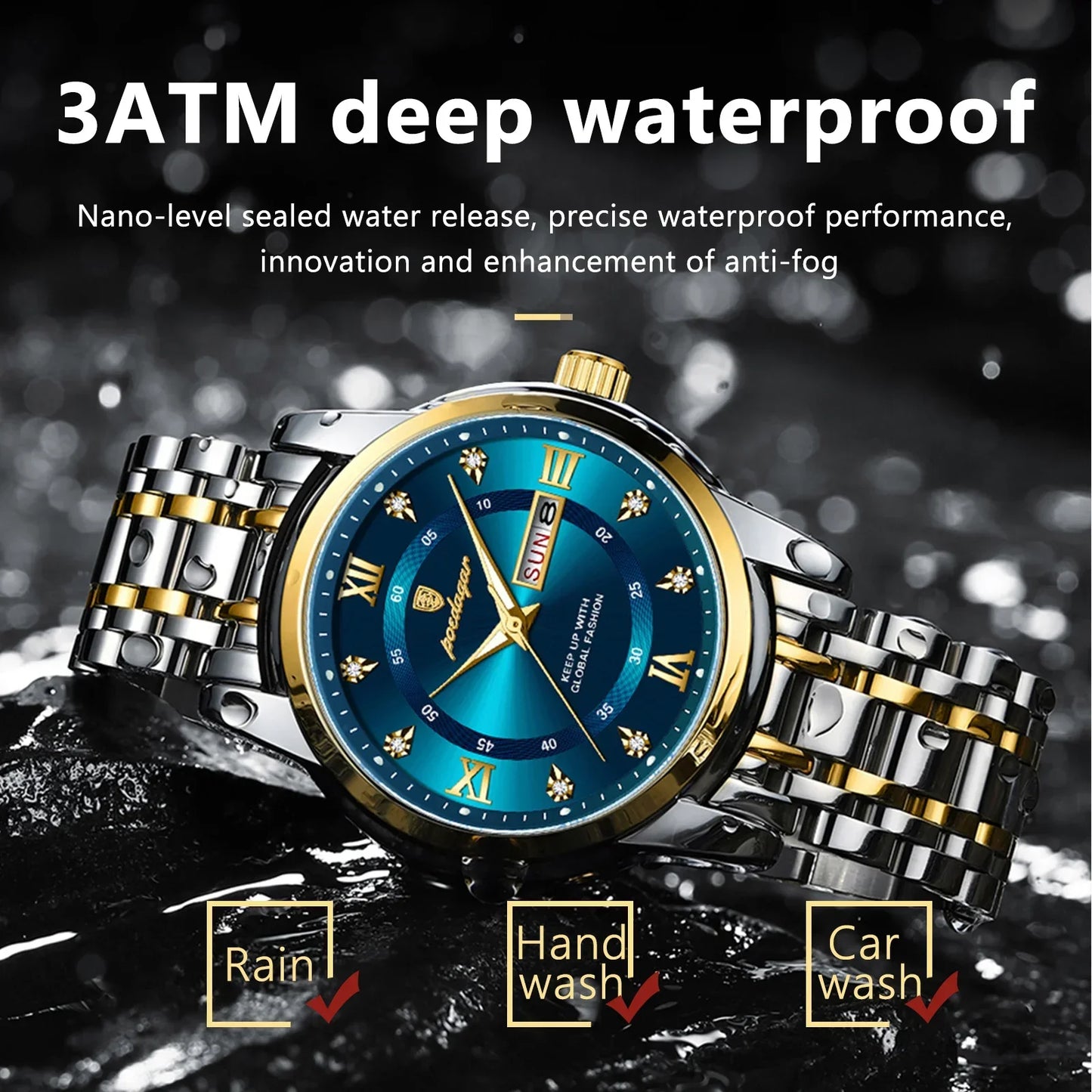 Luxury Watch for Man Elegant Waterproof - Empire P.E