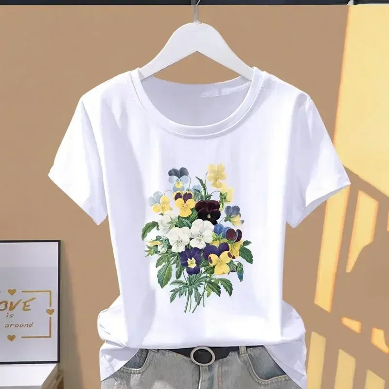 90s Y2k Women's Fashion Casual T-shirt
