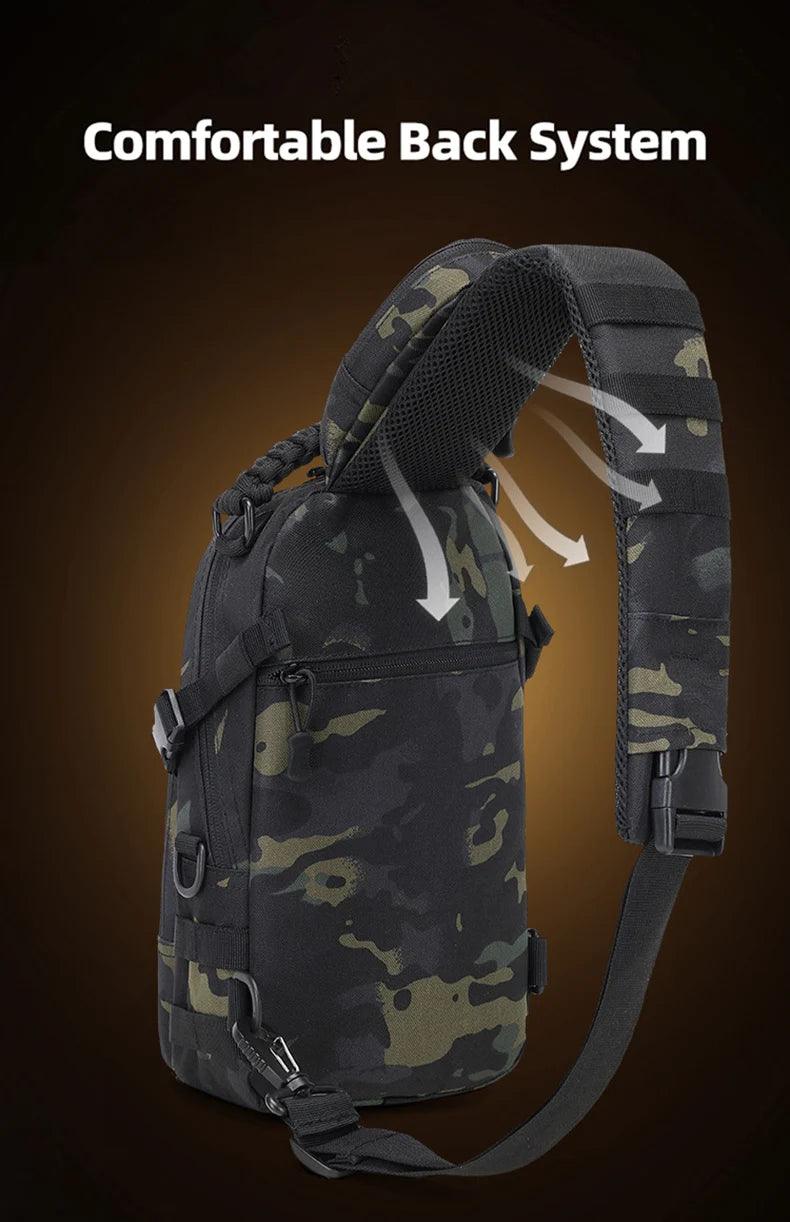Camping Chest Bag Tactical Backpack for Men Sport Shoulder - Empire P.E