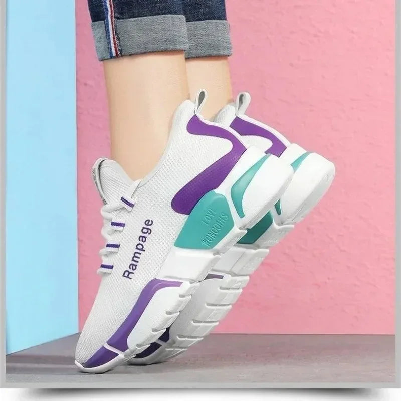 Women's versatile lace up comfortable lightweight sports shoes - Empire P.E
