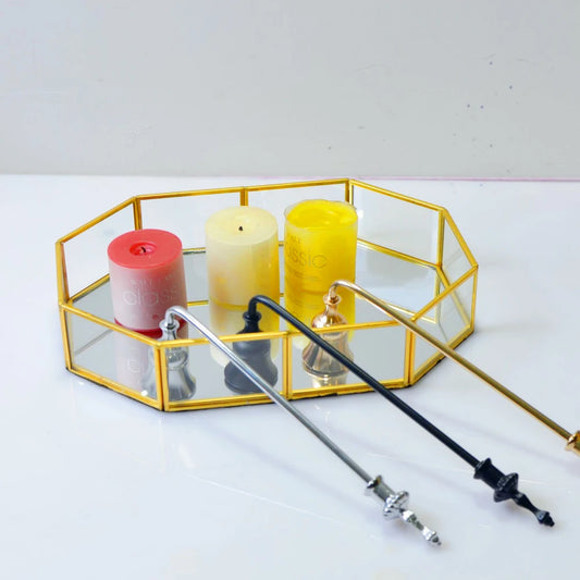 Bell Candle Wick Snuffer Candlestick Holder