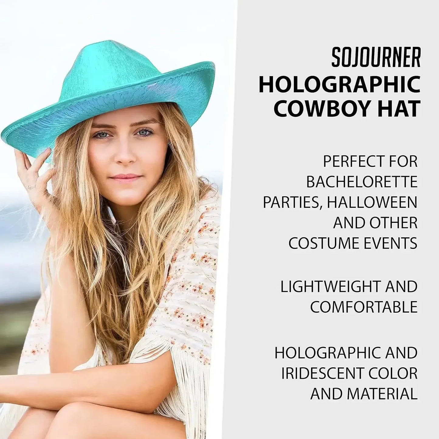 Lights Cowboy Cowgirl Hat with LED Light Up Cap - Empire P.E