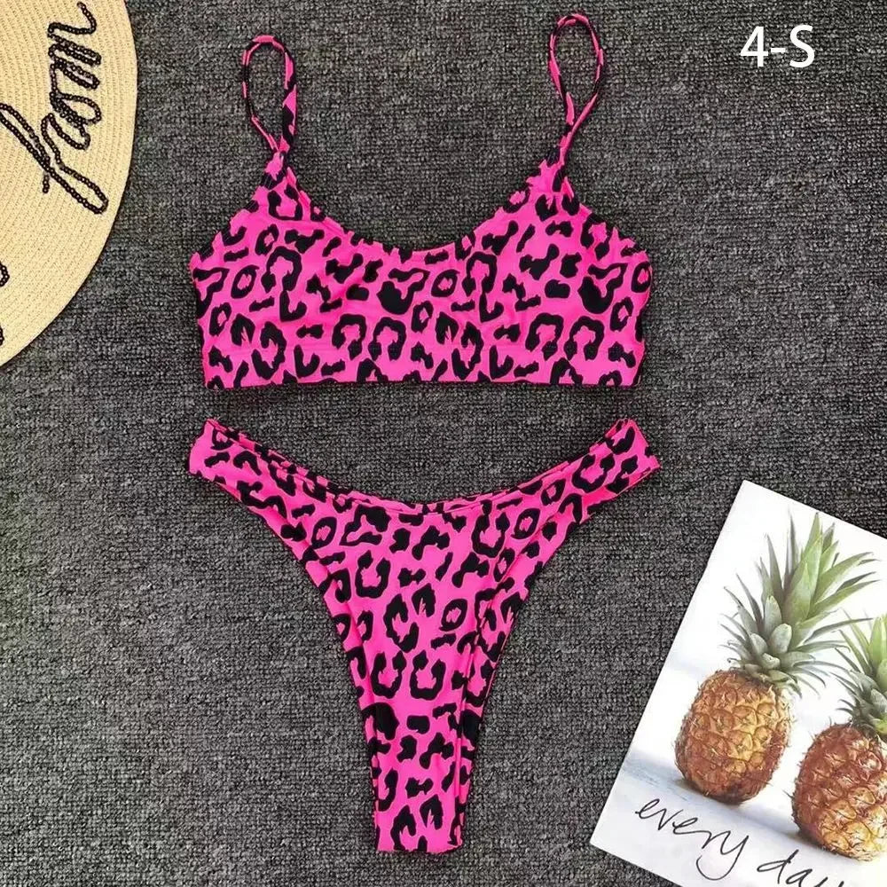 Vacation Low Waist Two Piece Sexy Bikini Set - Empire P.E