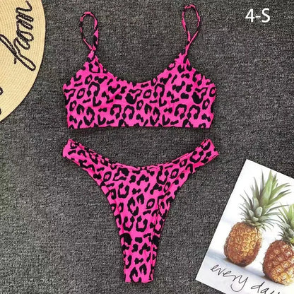 Vacation Low Waist Two Piece Sexy Bikini Set - Empire P.E