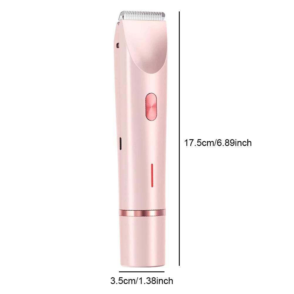 Women Electric Razors 2 in 1 Dual-Head Electric Shaver - Empire P.E