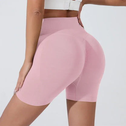 Women's High-Waist Breathable Yoga Shorts