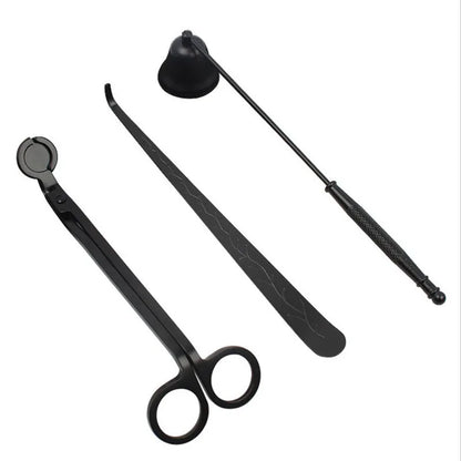 3pcs/set Candle Snuffer Trimmer Hook