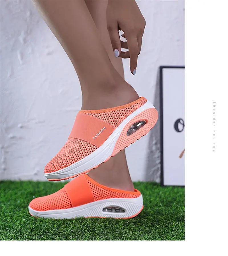slip-ons without back female sneakers women's sport shoes professional running shoes black sports shoes skor walkx 1229 - Empire P.E