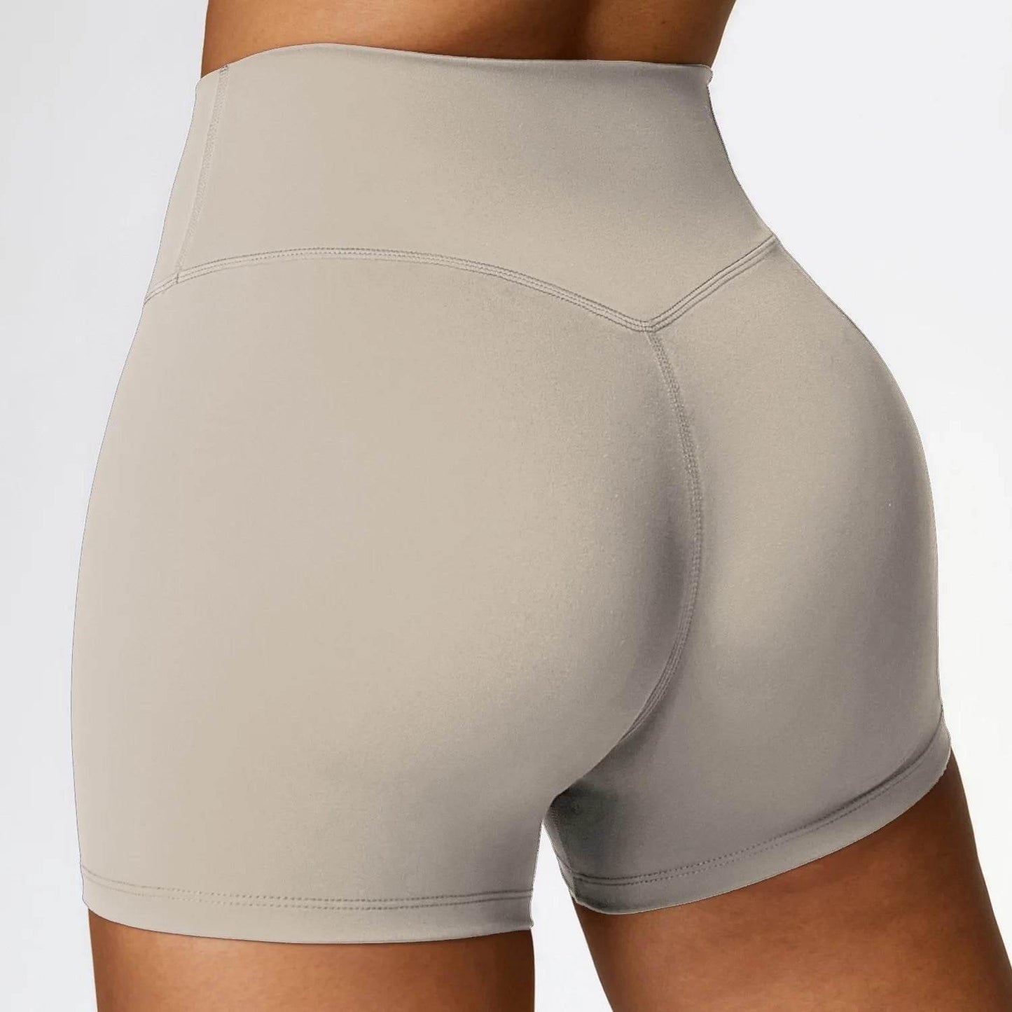 Women's sports Yoga shorts High waist hip lift fitness running cycling quick dry Breathable Yoga women's 3 points yoga shorts - Empire P.E