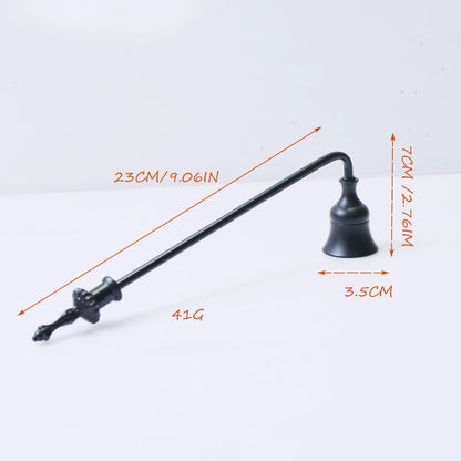 Bell Candle Wick Snuffer Candlestick Holder
