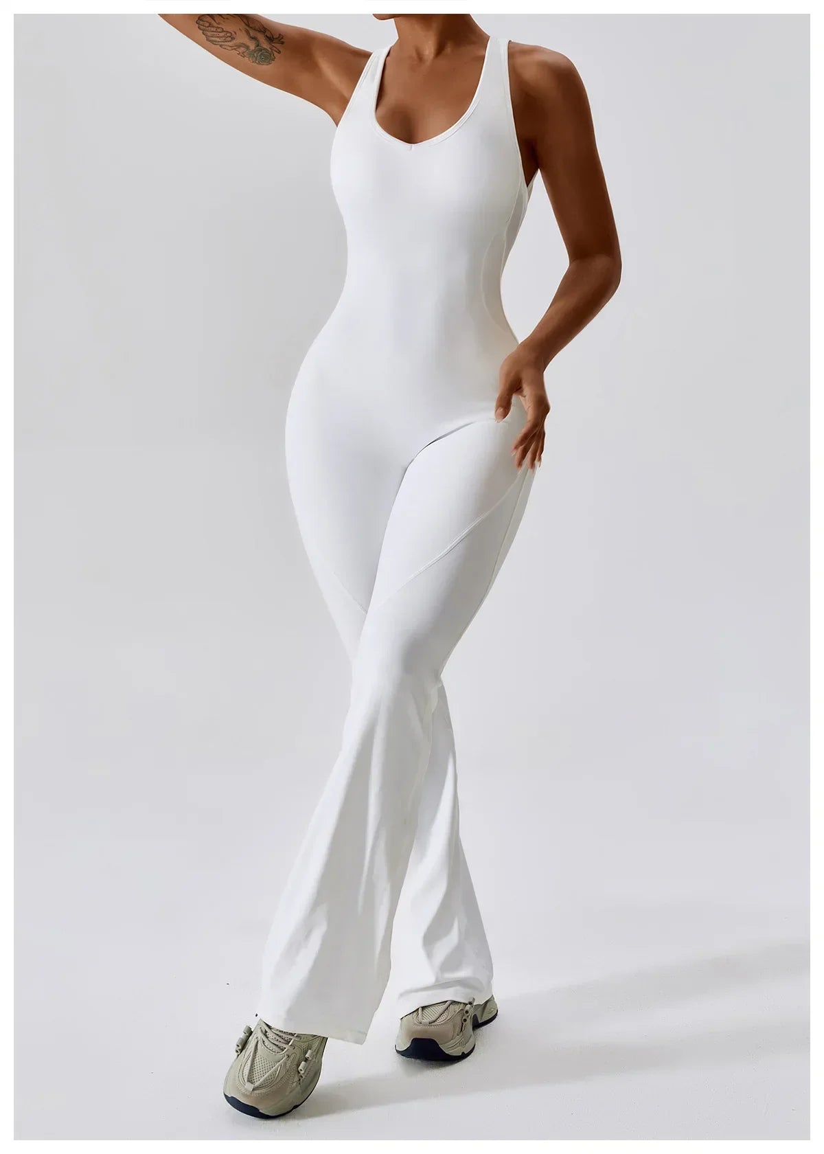 V Jumpsuit Gym Set - Empire P.E