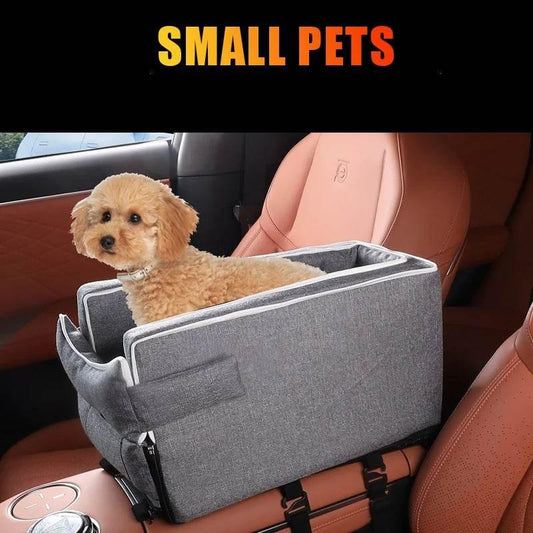 Car Center Console Pet Bed Mat Fiber Pet Safety Seat Essential for Cat & Do Travel Small pet car carrierNon-slip pet car s - Empire P.E