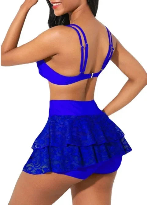 Women's lace high-waisted bikini - Empire P.E