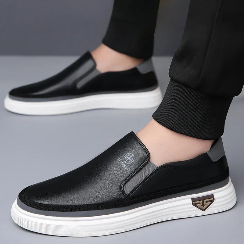 Men's Handmade Leather Shoes Luxury Casual Shoes - Empire P.E