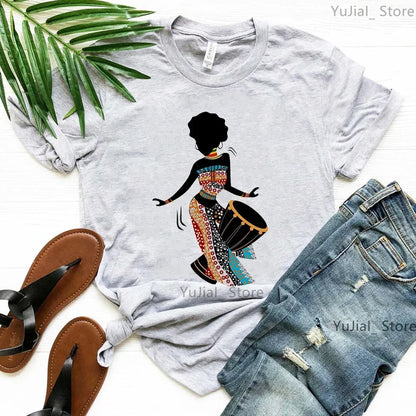 Black Girl Is Beautiful Magic T Shirt - Empire P.E