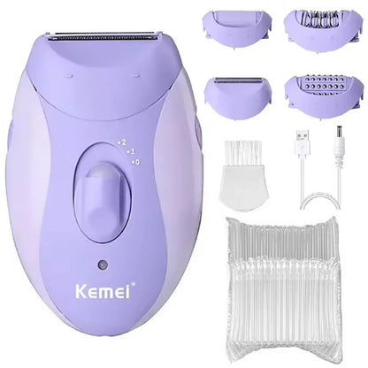 4in1 Women Epilator Electric Shaver Rechargeable - Empire P.E