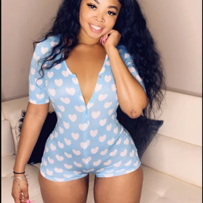 Women's Sexy Short Jumpsuit - Empire P.E