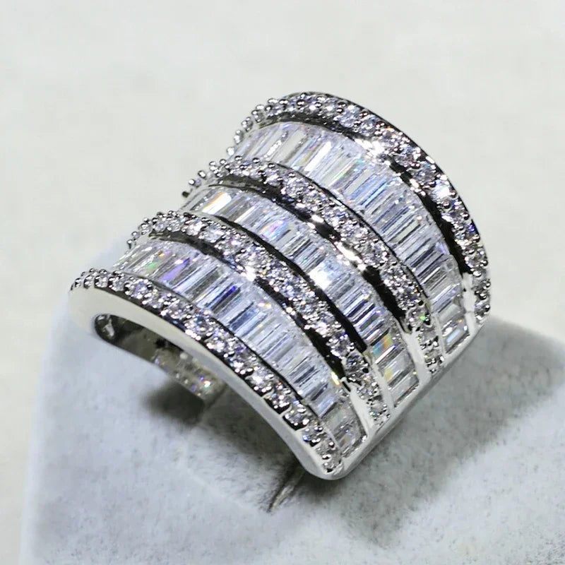 Lab Diamond Ring 925 sterling silver - Empire P.E