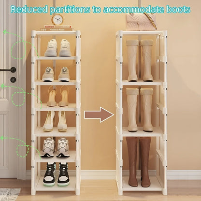 1pc 6/8 Layers Shoe Organizer Rack