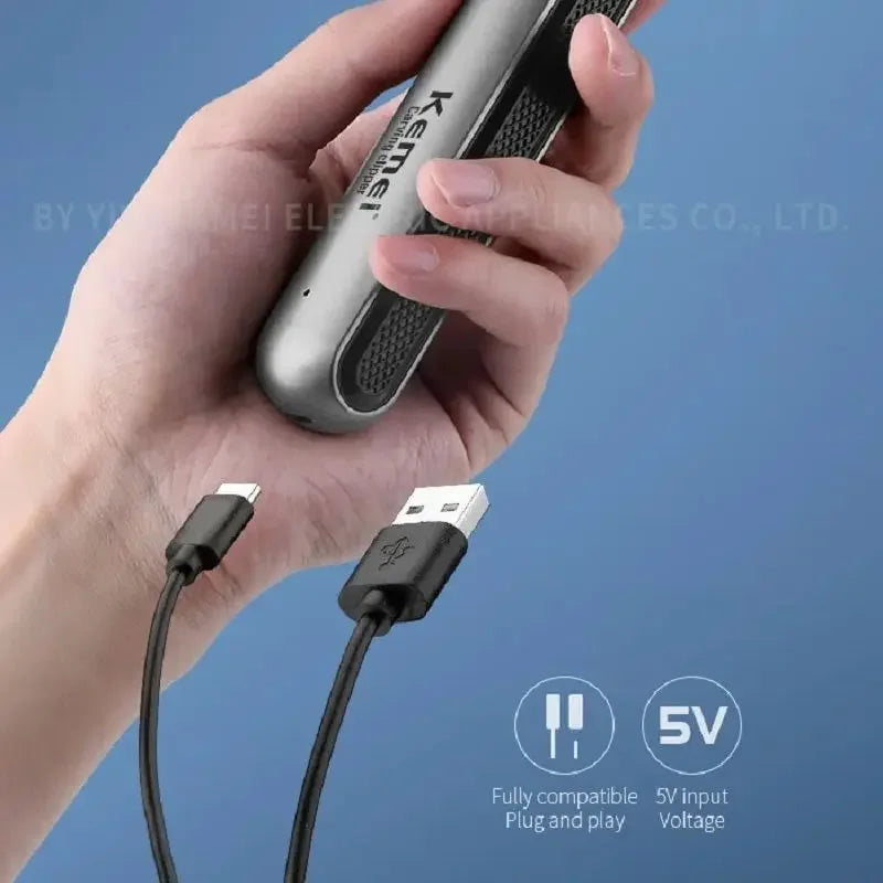 USB charging Zero-cut Blade Cordless Hair Trimmer - Empire P.E