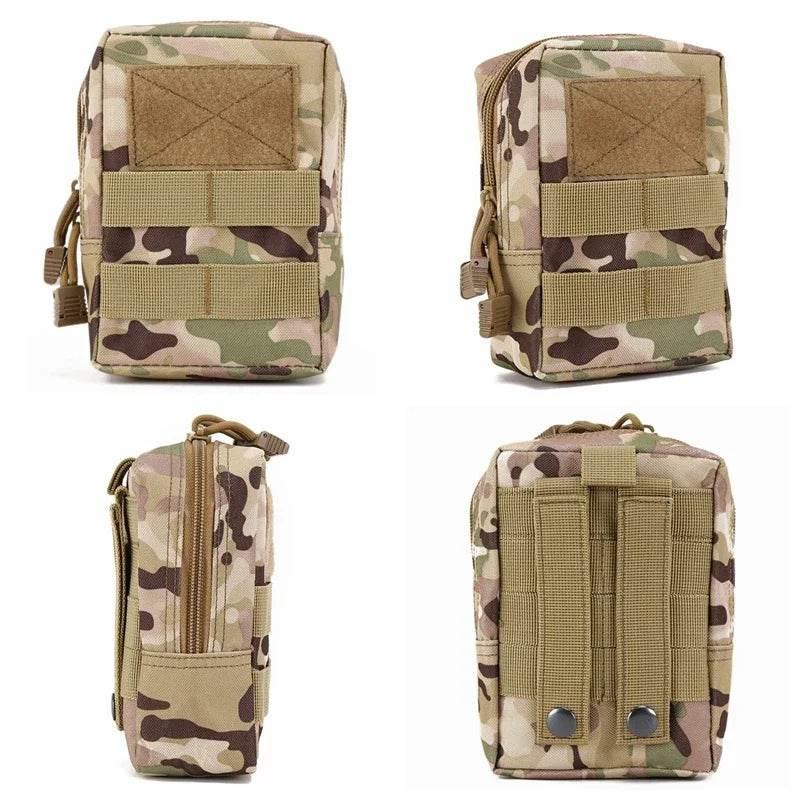 Tactical Molle EDC Pouch Compact Utility Pouch 600D Organizer Tools Bags with Thigh Rig Panel Multipurpose Tool Bag Wasit Bag - Empire P.E