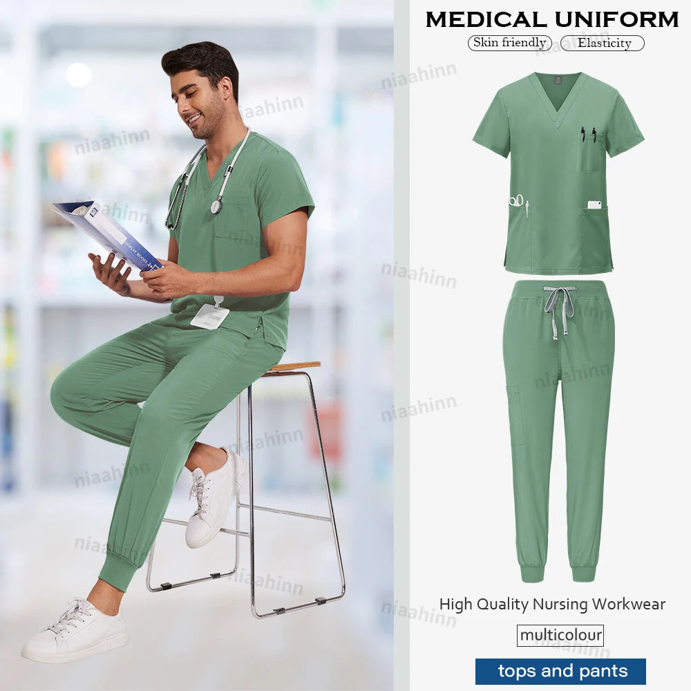Wholesale Scrub Uniforms Medical Jogger Set - Empire P.E