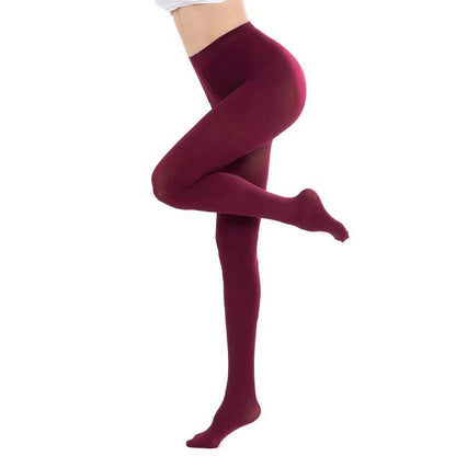 Plus Size Women Sexy Long Stockings Candy Color - Empire P.E