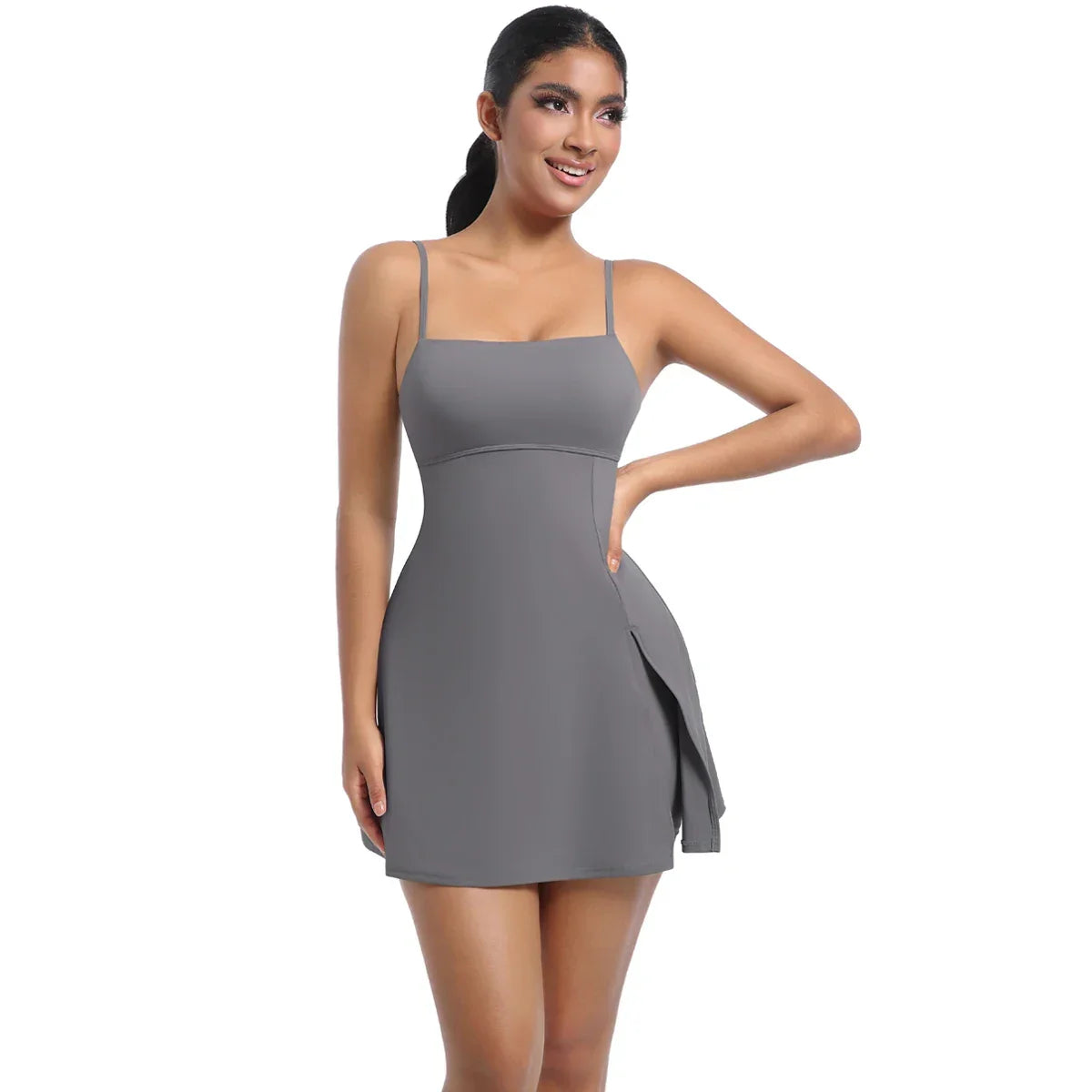 Women Yoga Tennis Skirts Gym Golf Running Sports Fitness Jumpsuit Skirt Sports Overalls Fitness Suits Gym Tracksuit Dance Skirt - Empire P.E