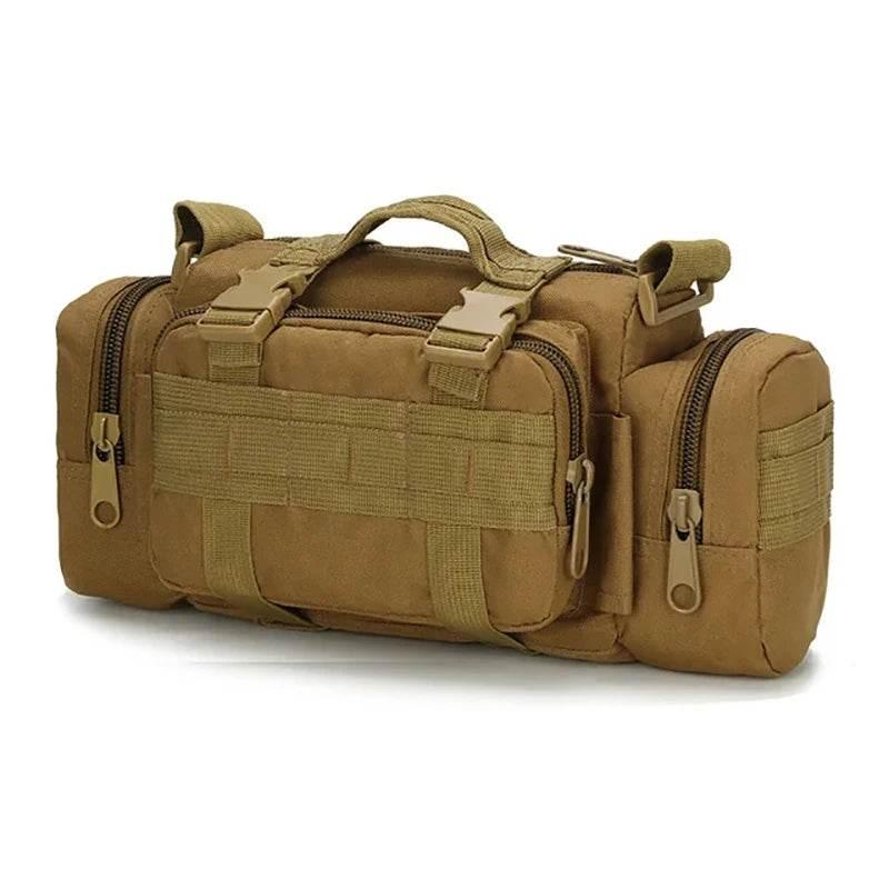 Outdoor Hiking Waist Bag 600D Waterproof Oxford Climbing 3P Chest Shoulder Bags Tactical Fishing Camping Pouch Pack - Empire P.E