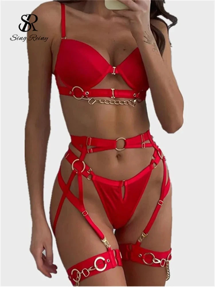 Chain Erotic 3 Pieces Sets - Empire P.E