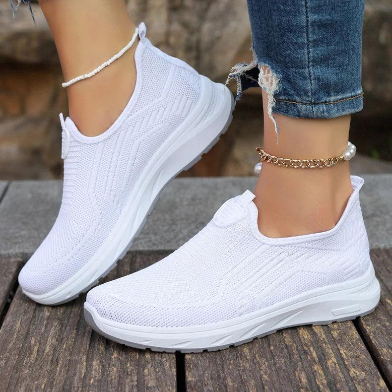 2025 New Spring /Autumn Knitted Breathable Casual Sports Shoes - Empire P.E