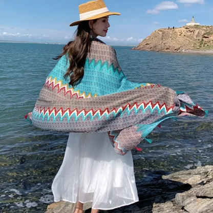 Women Bikini Large Sarong Wrap Scarf Brazilian Swimsuit Bathing Cover-ups