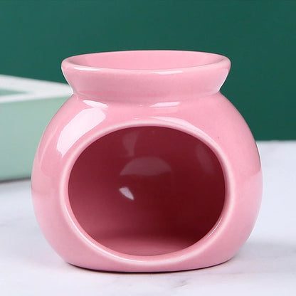 Ceramic Essential Oil Burner Incense Mini Candle Holder