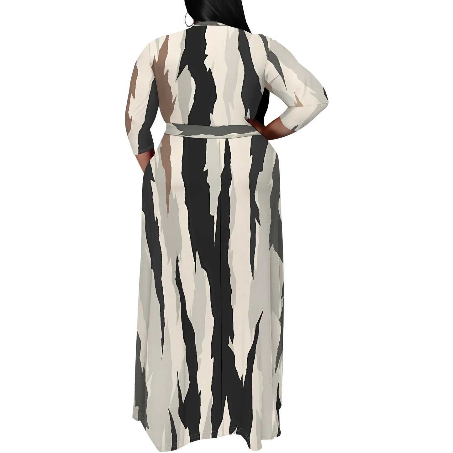Plus Size for Womens Summer Casual Sundress - Empire P.E