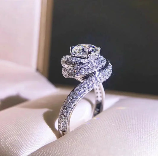 925 Sterling silver Moissanite - Empire P.E