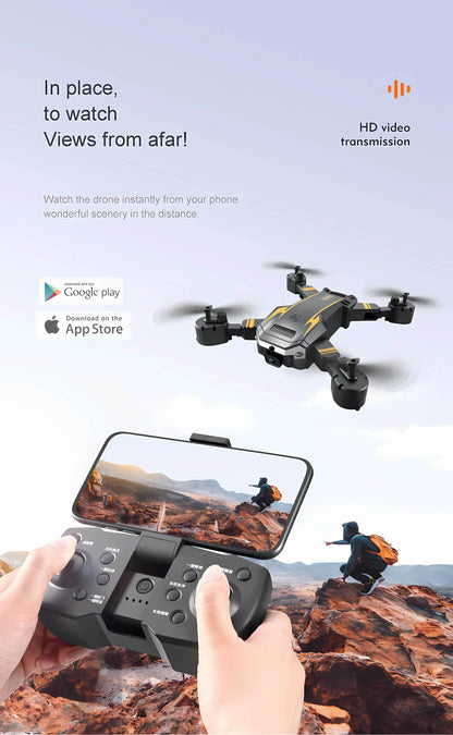 Newest S6 Max 8K Drone Professional Foldable Quadcopter Aerial HD Camera GPS RC Helicopter 10KM Obstacle Avoidance Sell Apron - Empire P.E