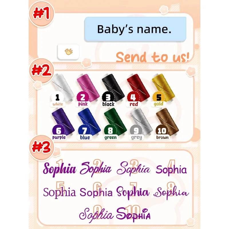 Personalized Name Mommy Bag Multi-functional Double Shoulder Storage Diaper Backpack for Outdoor Traveling Mom Gift - Empire P.E