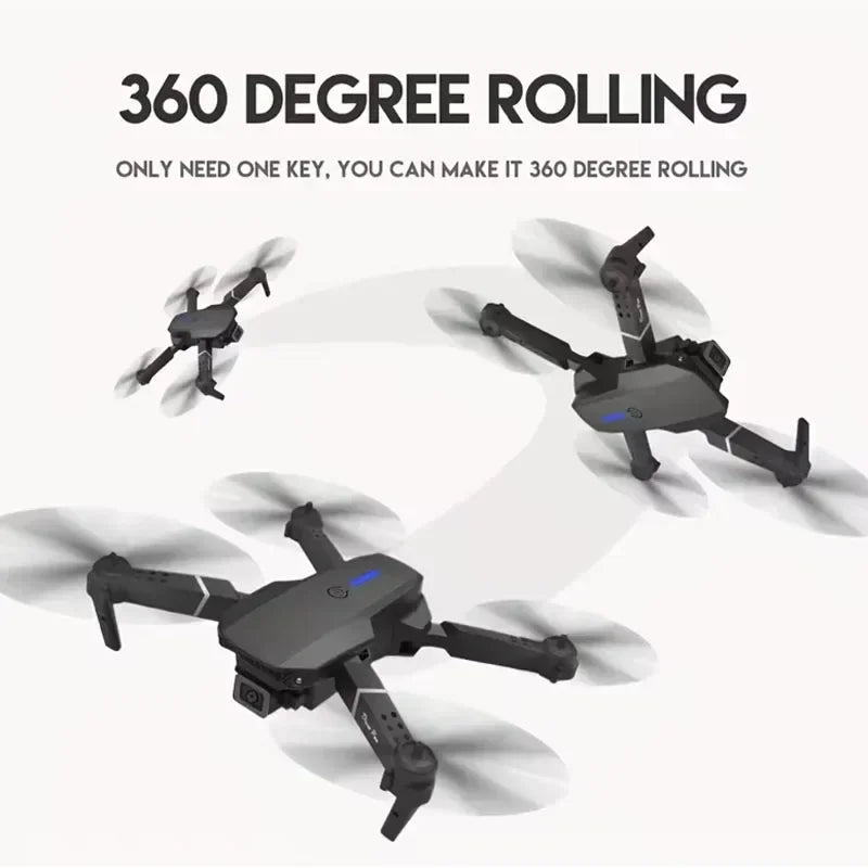 2025 E88 Professional Wide Angle RC Drone HD 4K Camera - Empire P.E