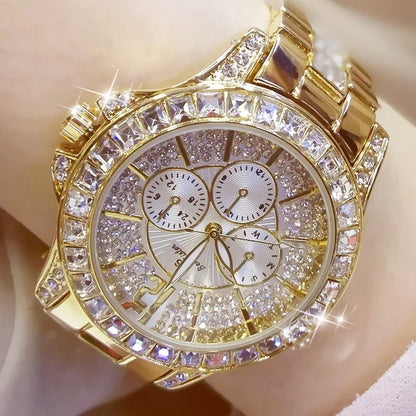 New Women Quartz Diamond Luxury Watch - Empire P.E