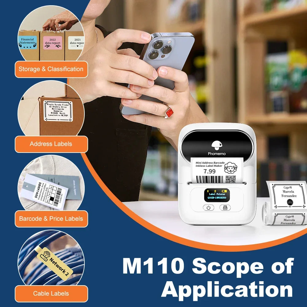 Self-adhesive Smart Thermal Label Printer - Empire P.E
