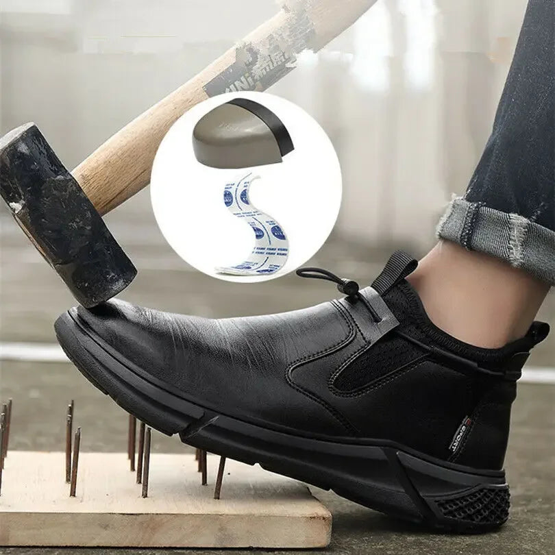Construction Work Shoes Men Steel Toe Safety Shoes - Empire P.E