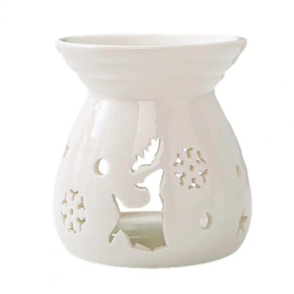 Ceramic Tea Light Candle Holder Small Essential Oil Burner