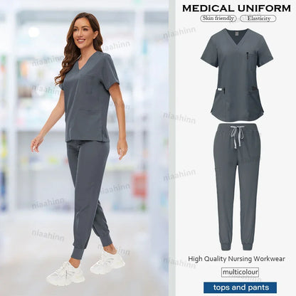 Medical Scrubs Women Breathable Uniform - Empire P.E