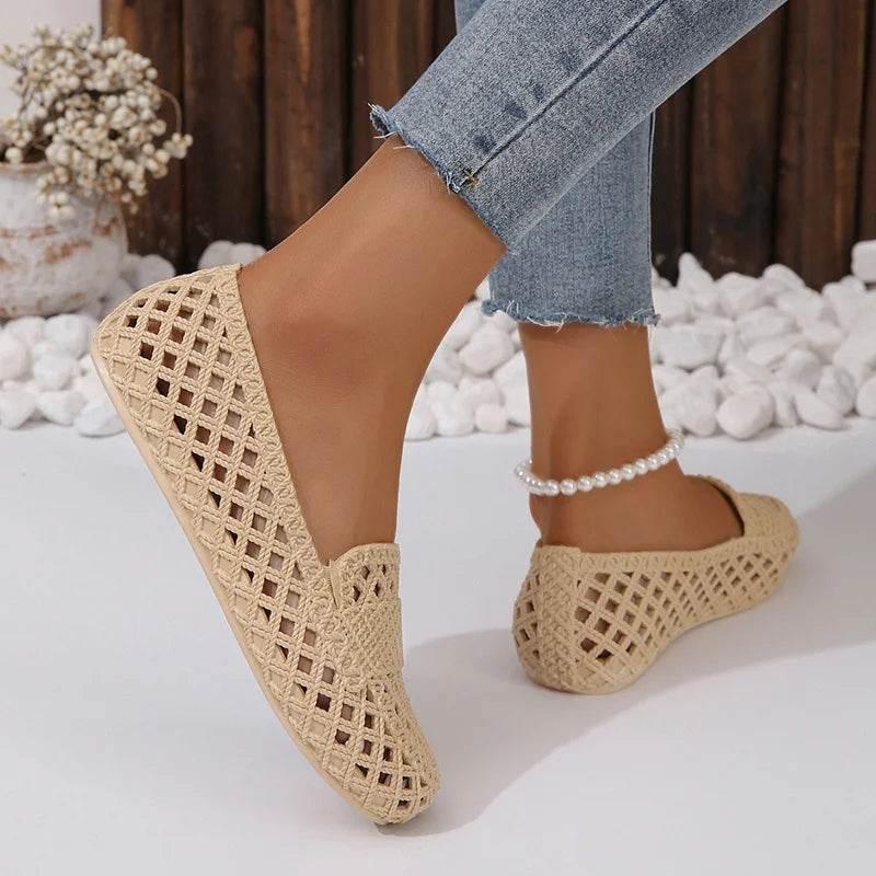 New Summer Style Fashionable and Comfortable Flat-soled Casual Outer Wear Non-slip Fashionable Toe-cap Sandals for Women - Empire P.E