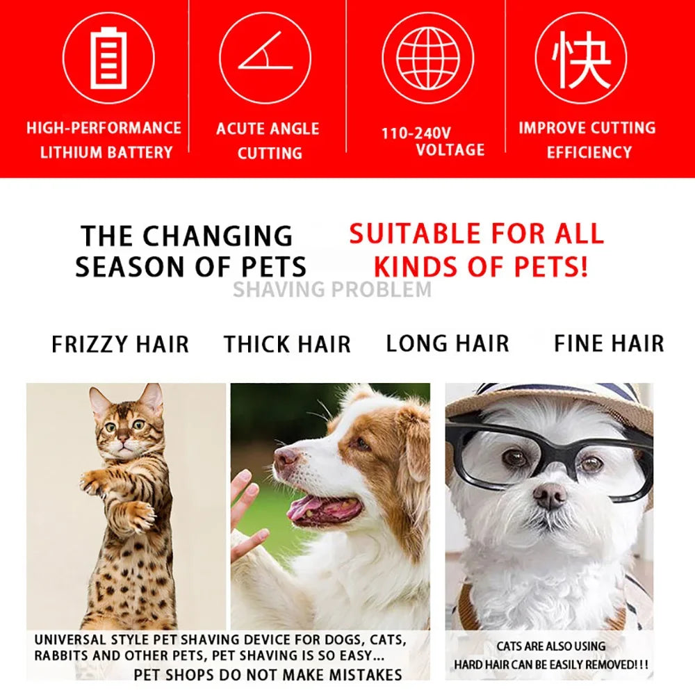 Dog Cat Clipper Hair Clippers Grooming - Empire P.E