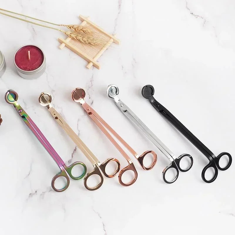 18cm/ 7 inch Candle Wick Trimmer Stainless Steel Scissors