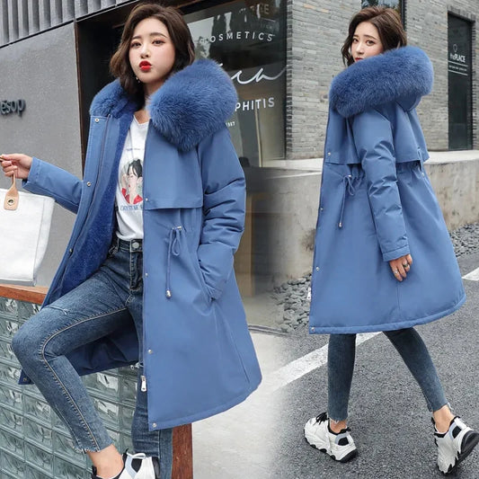 2025 New Women's Wool Liner Hooded Jacket - Empire P.E