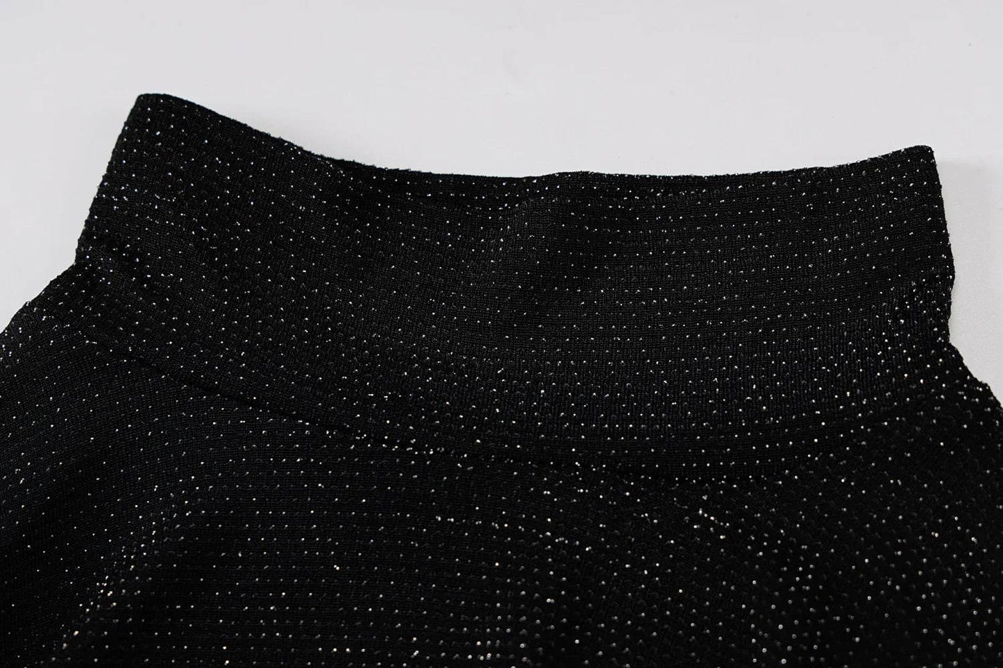 Sequins Silk Jumpsuits With Headwear 2024 Autumn Women Sexy Turtleneck Backless Long Sleeve Skinny Overalls Party Club Rompers - Empire P.E