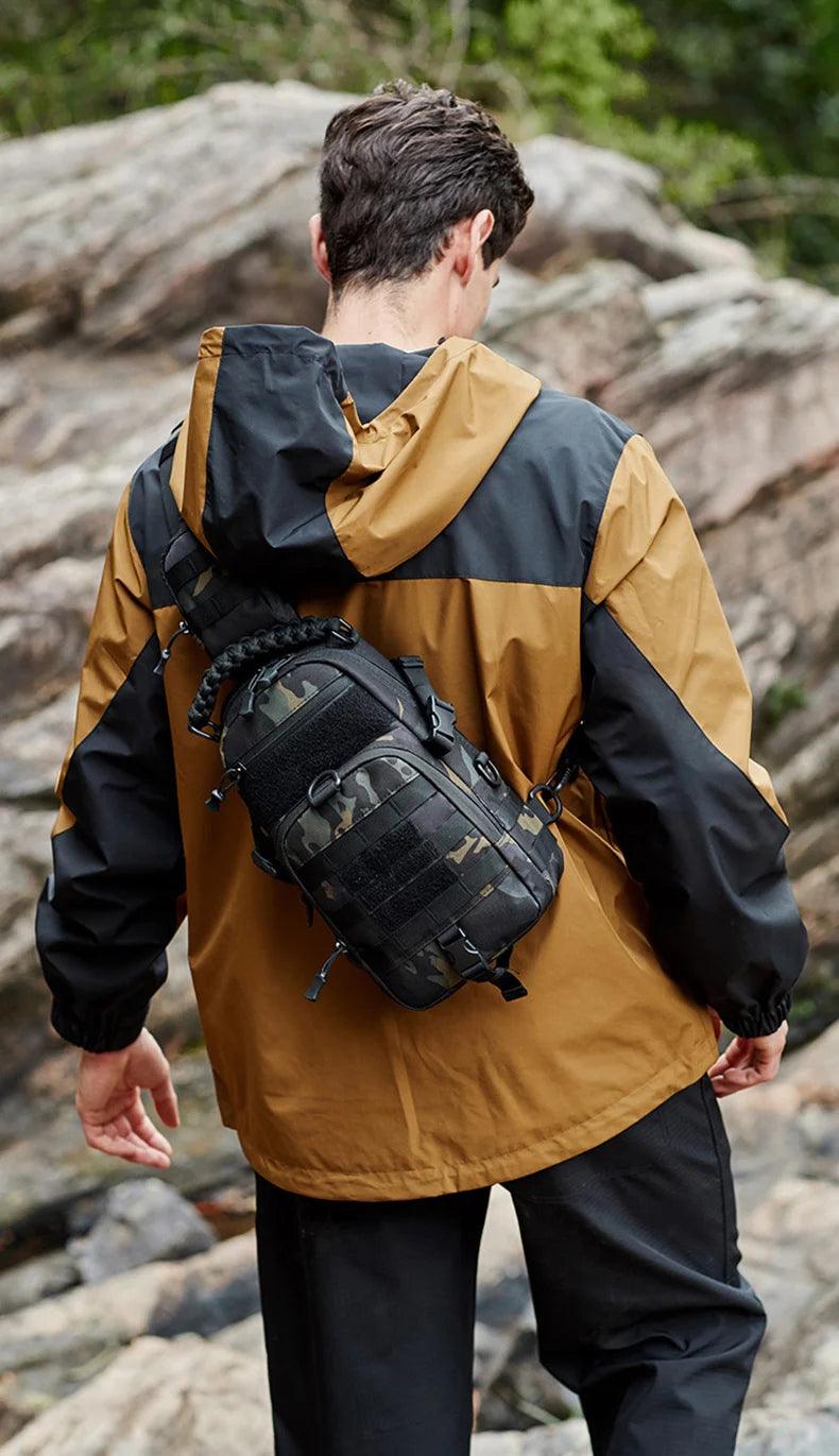 Camping Chest Bag Tactical Backpack for Men Sport Shoulder - Empire P.E