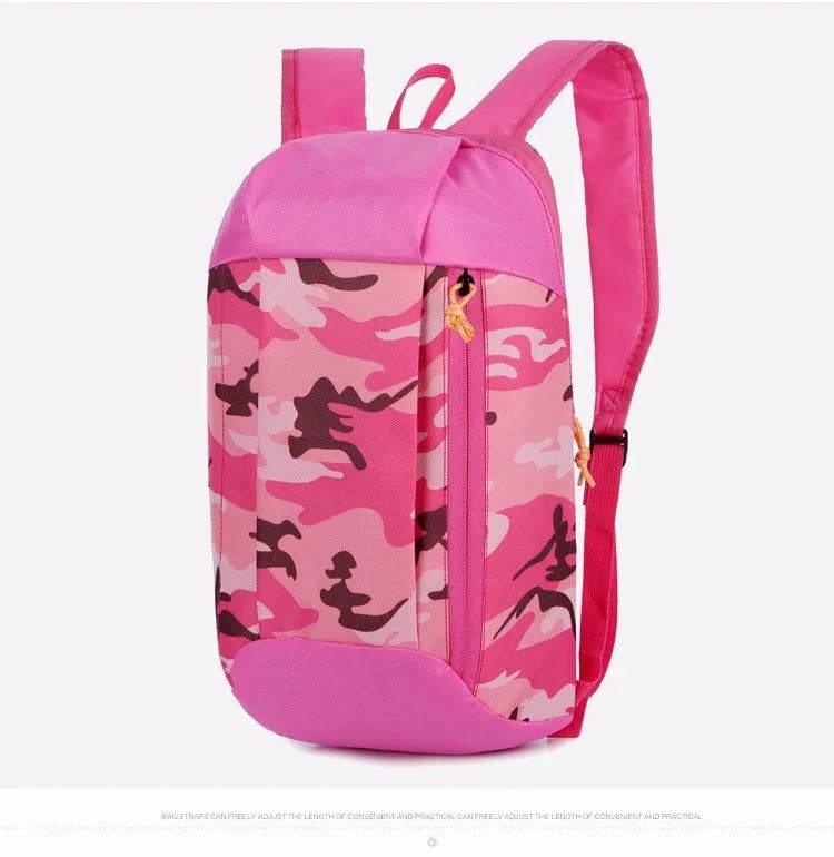 Outdoor Sports Light Weight 10L Waterproof Backpack Travel Hiking Bag Zipper Adjustable Belt Camping Knapsack Men Women Child - Empire P.E